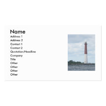 Barnegat Lighthouse Business Card