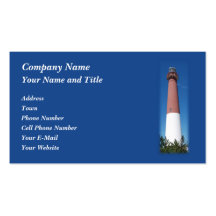 Barnegat Lighthouse: Old Barney Business Card Templates