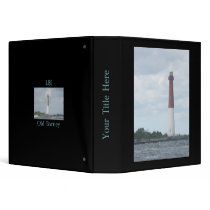 Barnegat Lighthouse Old Barney LBI Binder