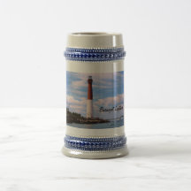 Barnegat Lighthouse stein Mugs