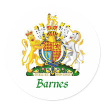 Barnes Shield of Great Britain stickers by NameGame Barnes Shield of Great Britain stickers