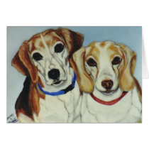 "Barney and Peanut" cards