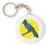 Barney Blue Jay Keychain