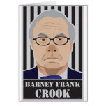 Barney Frank Crook Greeting Cards