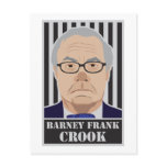 Barney Frank Crook Postcard