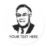 Barney Frank Gear Round Sticker