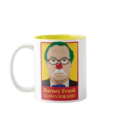 Barney Frank is a Clown Coffee Mug by AmericanElephant