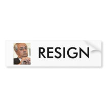 BARNEY FRANK RESIGN BUMPER STICKERS
