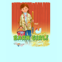BarnGirl T-shirt by ClipClopClub BarnGirl T-shirt