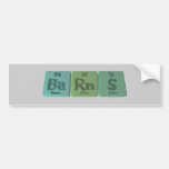 Barns-Ba-Rn-S-Barium-Radon-Sulfur.png Pegatina De Parachoque
