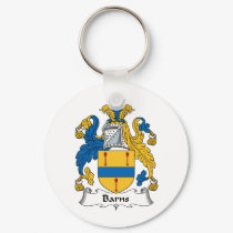 Barns Family Crest keychains