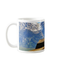 Barns Grand Tetons Mountains mugs by lifesphere Barns Grand Tetons Mountains mugs