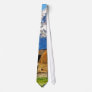 Barns Grand Tetons Mountains Custom Tie