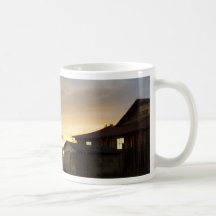 Barns in the Afternoon Sunlight Coffee Mug