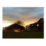 Barns in the Afternoon Sunlight postcards