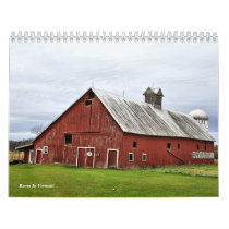 Barns In Vermont Wall Calendars