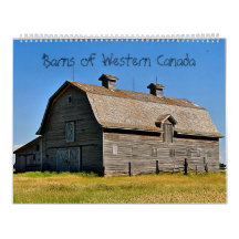 Barns of Western Canada Wall Calendars