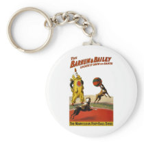 Barnum and Bailey: Football Dogs Key Chain
