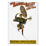 Barnum and Bailey: Japanese Tight-rope Walker Card