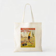 Barnum & Bailey Coney Island Water Carnival Tote Bags