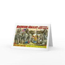 Barnum & Bailey - Elephants cards