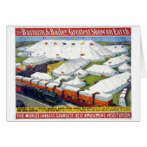 Barnum & Bailey Greatest Show on Earth Greeting Card