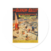 Barnum & Bailey Greatest Show on Earth Stickers