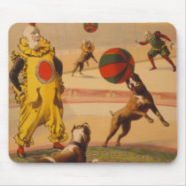 Barnum & Bailey - Marvelous Football Dogs Mousepad
