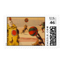 Barnum & Bailey - Marvelous Football Dogs Postage