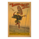 Barnum & Bailey Slide for Life Circus Poster posters
