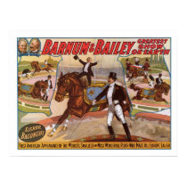 Barnum & Bailey Smallest Rider Advertisement posters by gwester Barnum & Bailey Smallest Rider Advertisement posters