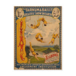Barnum & Bailey / Trapeze Artists postcards