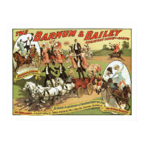 Barnum & Bailey Trick Riders Advertisement Poster posters by gwester Barnum & Bailey Trick Riders Advertisement Poster posters