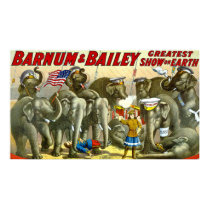 Barnum Bailey Vintage Elephants posters by scenesfromthepast Barnum Bailey Vintage Elephants posters