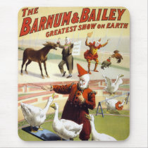 Barnum & Bailey - Wonderful Performing Geese mousepads