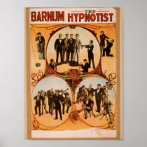 Barnum, 'The Hypnotist' Retro Theater Print