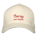 Barny Name Cap / Hat Embroidered Baseball Caps