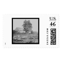 Barnyard and Horses in Gettysburg 1863 Stamps
