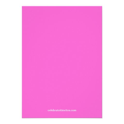 Barnyard Animal Fun Birthday Party Pink Girls Personalized Invitations