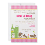 Barnyard Birthday Invitation