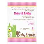 Barnyard Birthday Invitation