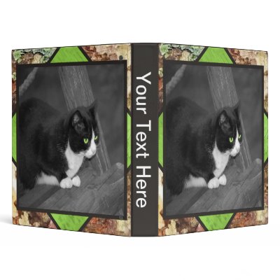Barnyard Cat Binder by susanakame