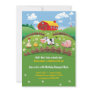 Barnyard Farm Kids Birthday Invitations