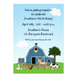 Barnyard Friends Birthday Invitation