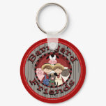 Barnyard Friends Country keychain