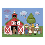 Barnyard Friends Invitation