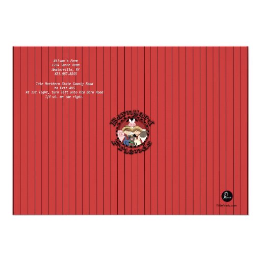 Barnyard Friends Invitation