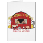 Barnyard Goat Greeting Card