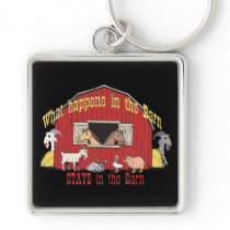 Barnyard Goat Key Chains