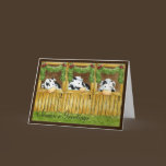 Barnyard Grapevine Season's Greetings Card